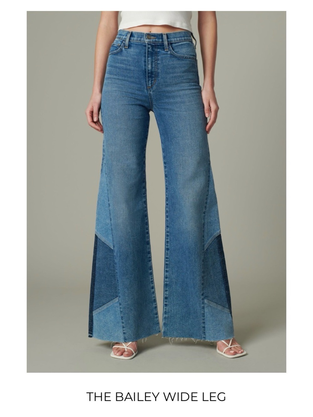 JOE jeans size 29 high rise pierced wide leg